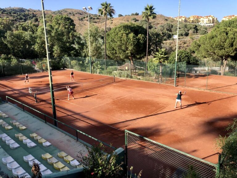 Petra Kamstra tenniskamp Spanje Mijas 2023
